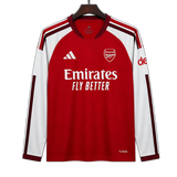 Arsenal 2026/27 Home Jersey – Long Sleeve – White/Red