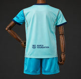 FC Barcelona 2026/27 Third Kids Kit – Teal