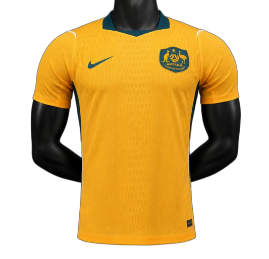 Australia 2026 Home Jersey – Player Version – Gold