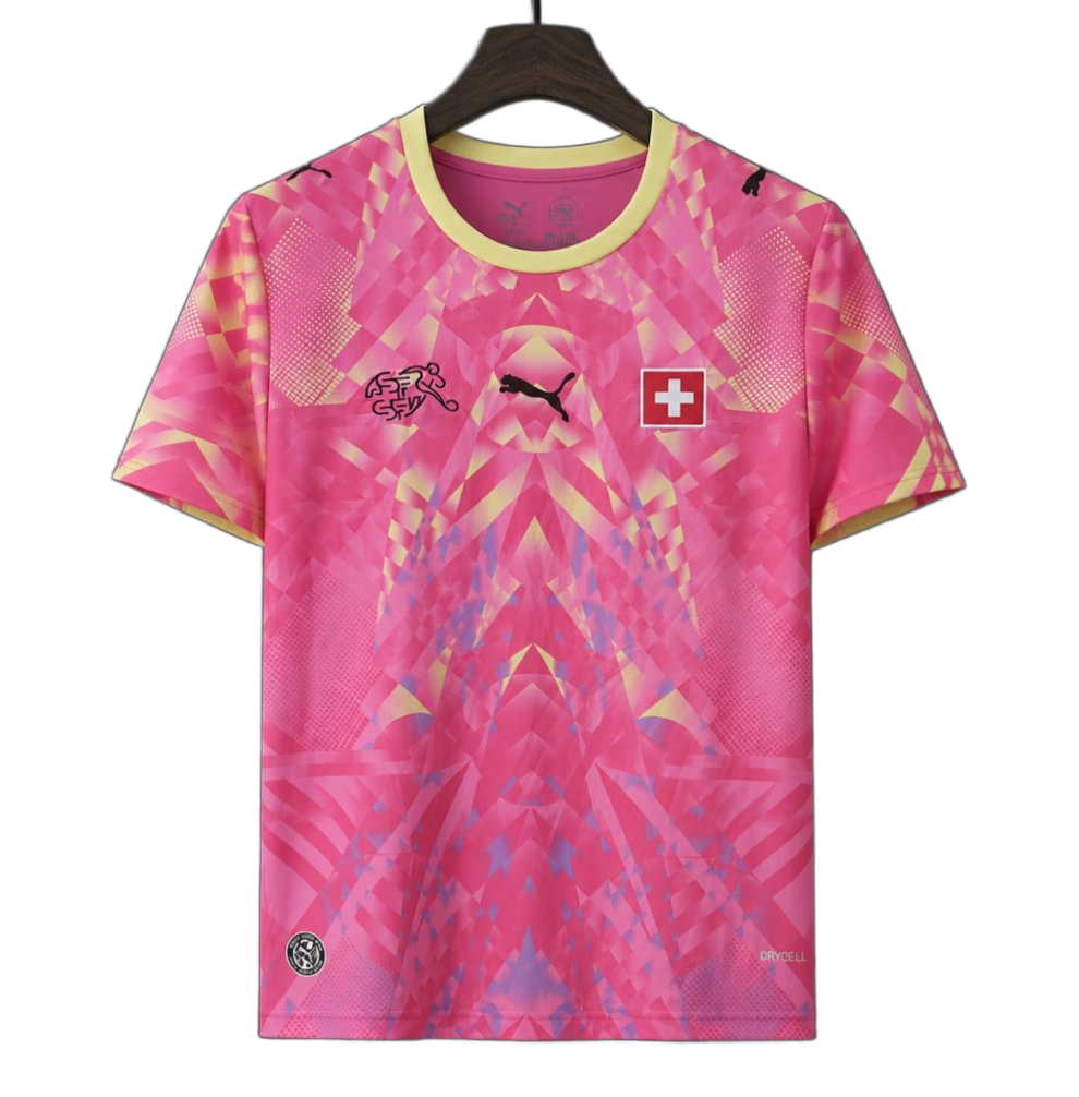Switzerland 2026 Goalkeeper Jersey – Pink