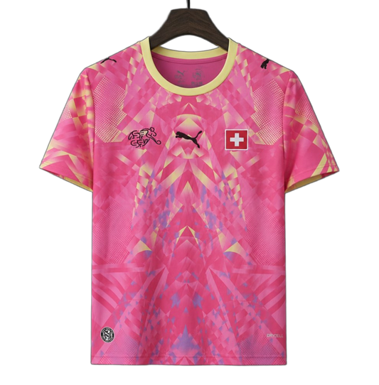 Switzerland 2026 Goalkeeper Jersey – Pink