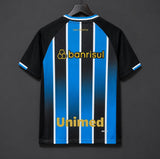 Grêmio 2026/27 Home Jersey – Blue/Black with Crew Neck