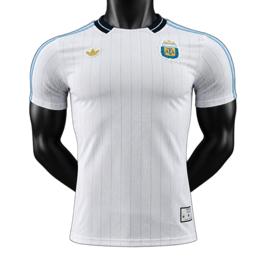Argentina 2026 Jersey – Player Version – Blue – Terrace Icons Subtle Light Pinstripes