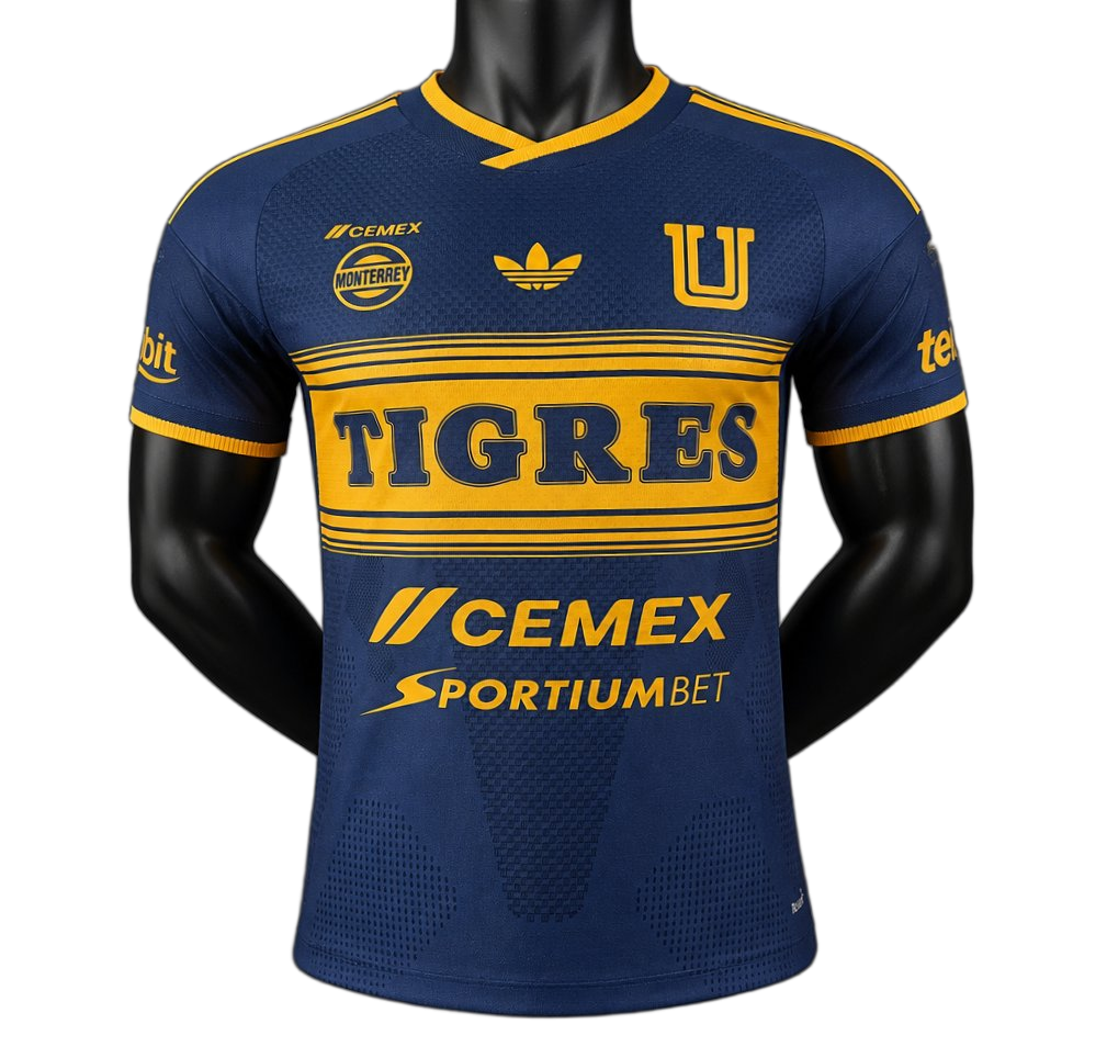 Tigres UANL 2026/27 Away Jersey – Player Version – Navy