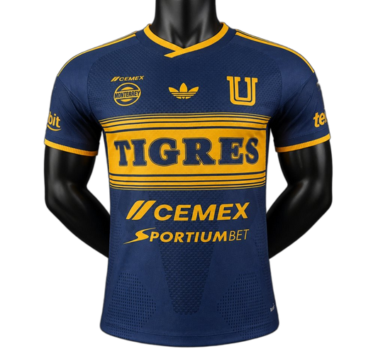 Tigres UANL 2026/27 Away Jersey – Player Version – Navy