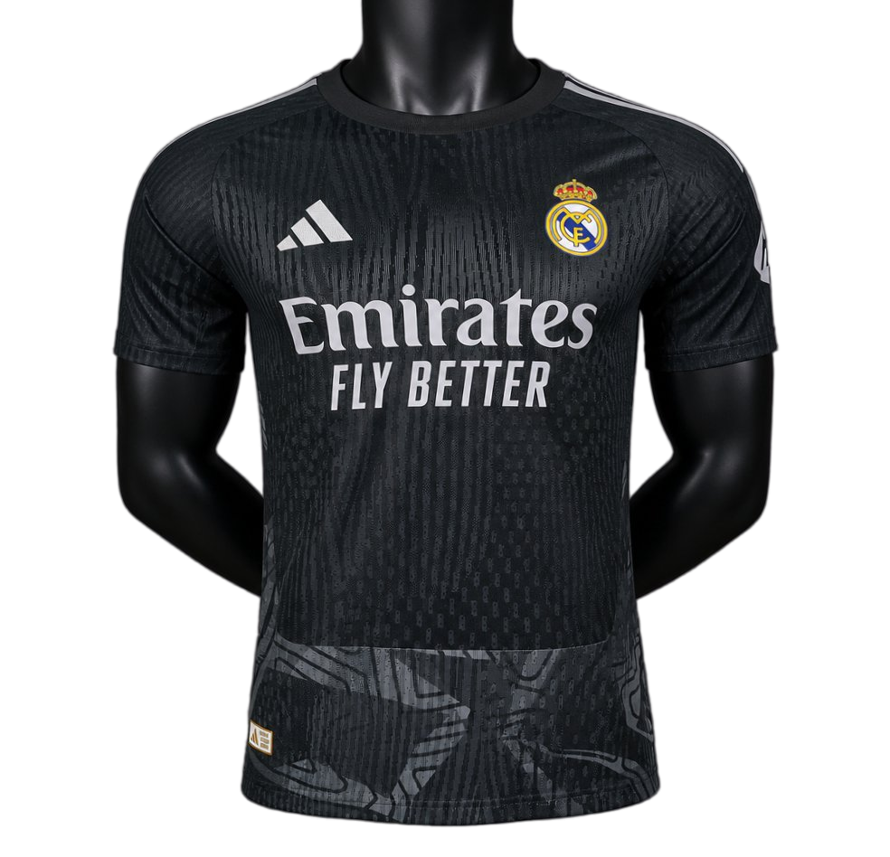 Real Madrid 2026/27 Goalkeeper Jersey – Player Version – Black