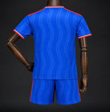 Manchester United 2026/27 Away Kids Kit – Blue