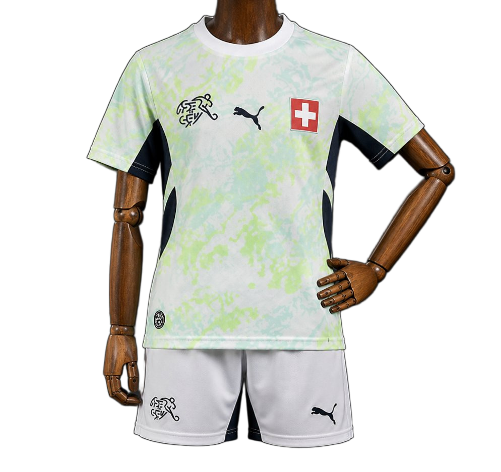 Switzerland 2026 Away Jersey – Kids