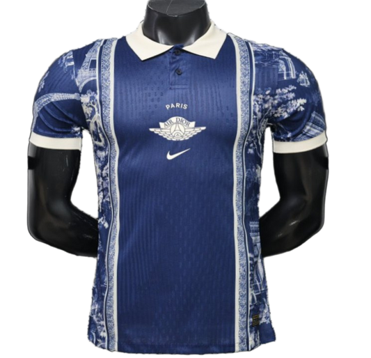 PSG 2026/27 Jersey – Player Version – Special Edition – Blue/White Ornamental