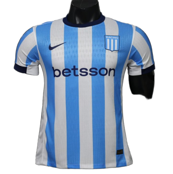 Racing 2026/27 Home Jersey – Player Version – White/Blue