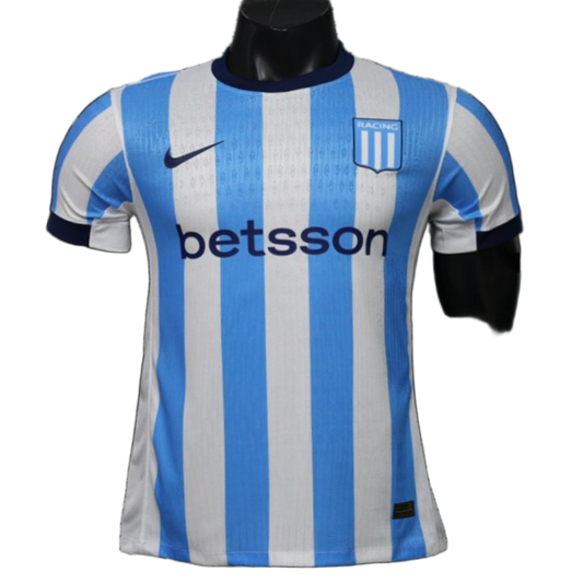 Racing 2026/27 Home Jersey – Player Version – White/Blue