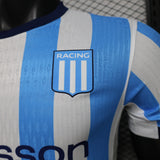 Racing 2026/27 Home Jersey – Player Version – White/Blue