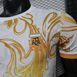 Argentina 2026 Jersey – Player Version – Special Edition – White/Gold