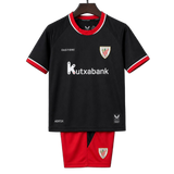 Athletic Bilbao 2026/27 Away Jersey – Kids – Black