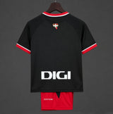 Athletic Bilbao 2026/27 Away Jersey – Kids – Black