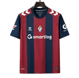 Eibar 2026/27 Home Jersey – Navy – Burgundy