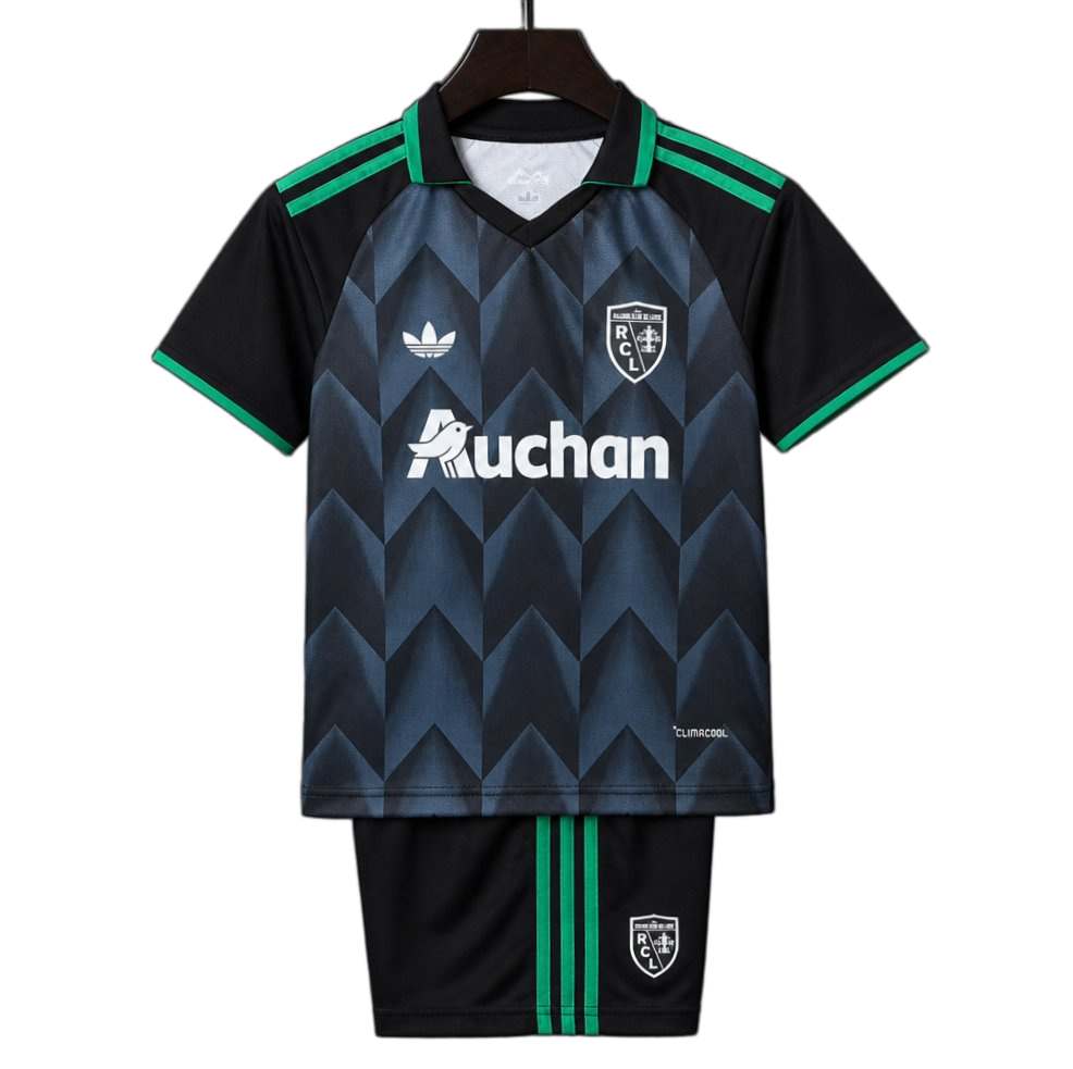 RC Lens 2026/27 Away Jersey – Black/Green