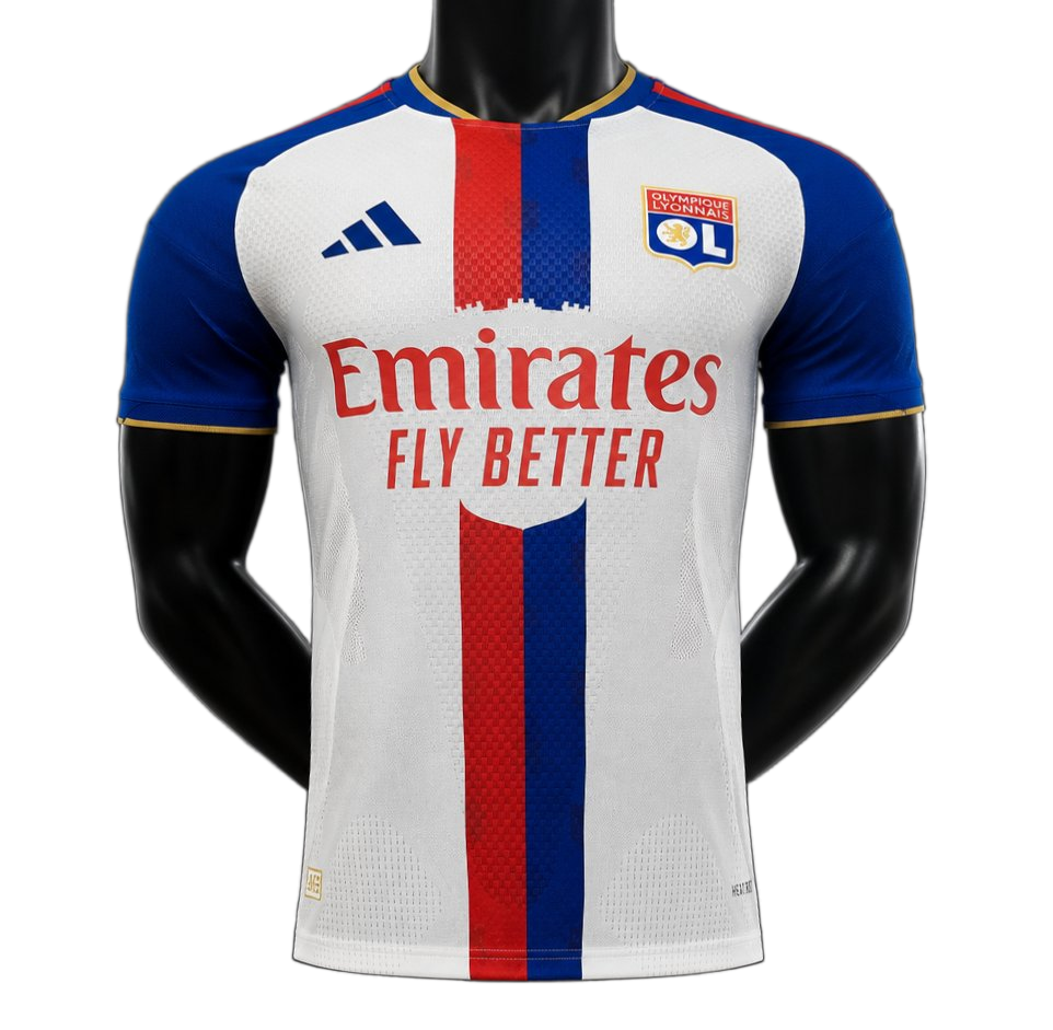 Olympique Lyonnais 2026/27 Home Jersey – Player Version – White