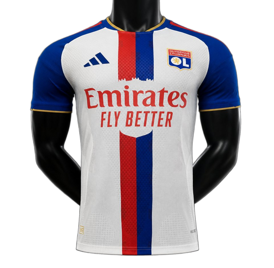 Olympique Lyonnais 2026/27 Home Jersey – Player Version – White