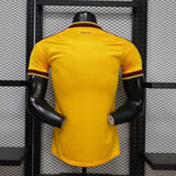 Real Madrid 2026/27 Jersey – Player Version – Special Edition – Yellow – Red Trim