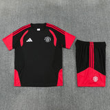 Manchester United 2026/27 Adult Kit – Black/Red – – Black Base