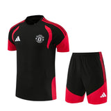 Manchester United 2026/27 Adult Kit – Black/Red – – Black Base