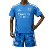 Arsenal 2026/27 Goalkeeper Kids Kit – Blue