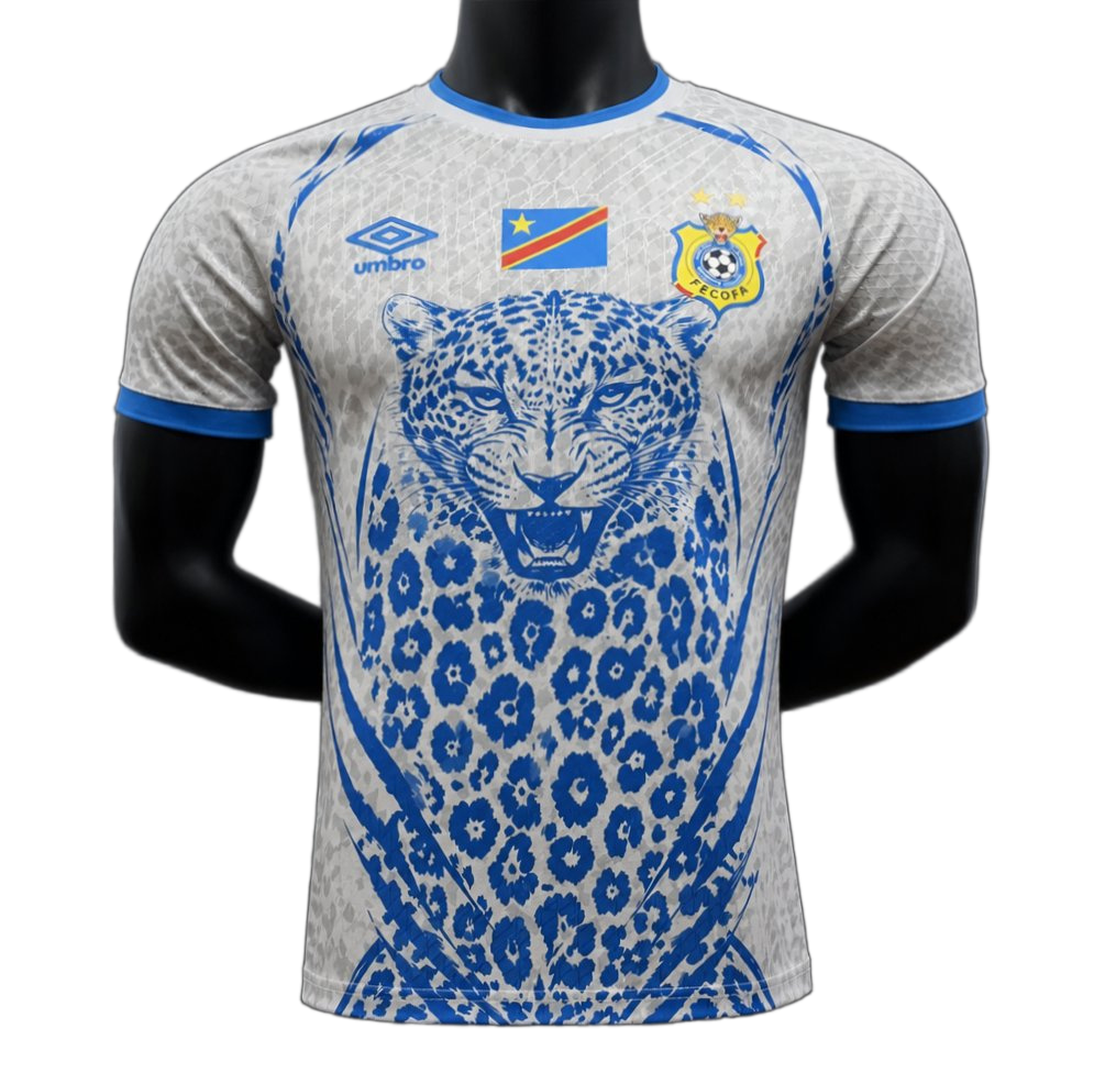 DR Congo Sky 2026 Away Jersey – Player Version – White