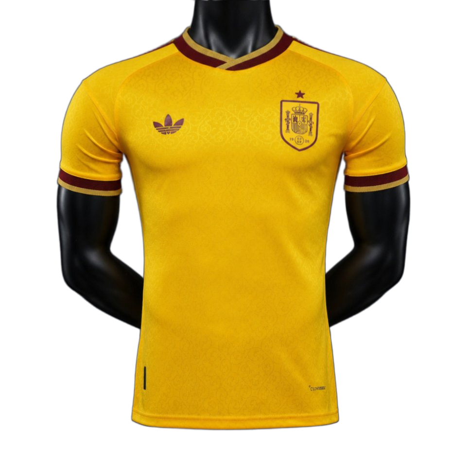 Spain 2026 Jersey – Player Version – Special Edition – Golden