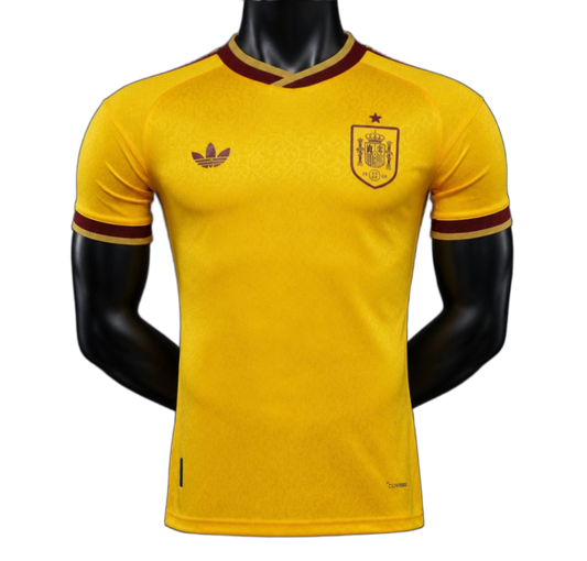 Spain 2026 Jersey – Player Version – Special Edition – Golden