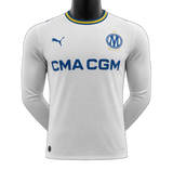 Olympique de Marseille 2026/27 Home Jersey – Player Version – Long Sleeve – White