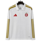 SC Internacional 2026/27 Training Training Top – Long Sleeve – White/Gold