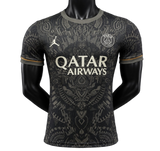 PSG 2026/27 Jersey – Player Version – Special Edition – Black – Tribal Pattern