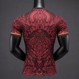 PSG 2026/27 Jersey – Player Version – Special Edition – Red – Dark Tribal Pattern
