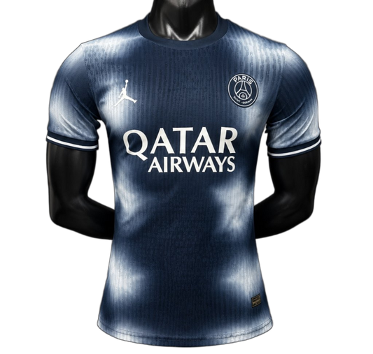 PSG 2026/27 Jersey – Player Version – Special Edition – Blue/Grey – Dark Gradient