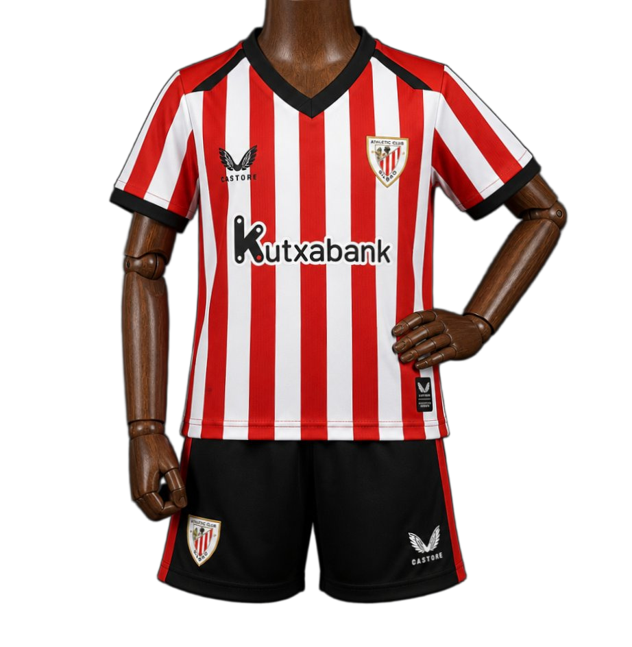 Athletic Bilbao 2026/27 Home Jersey – Kids