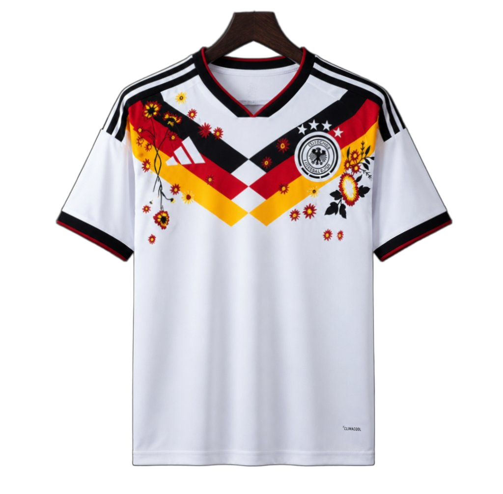 Germany 2026 Home Jersey – Embroidery Art