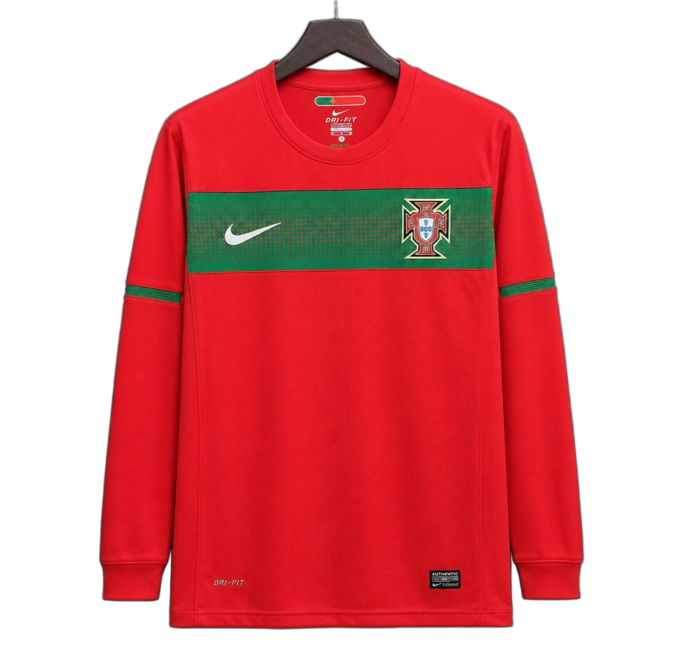 Portugal 2010 Home Jersey – Long Sleeve – Retro Version