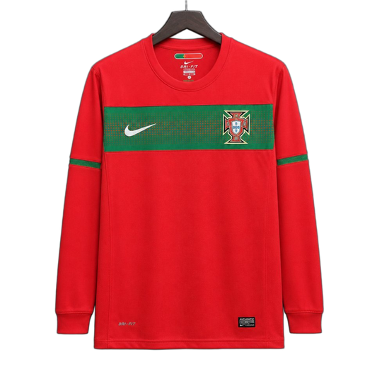 Portugal 2010 Home Jersey – Long Sleeve – Retro Version