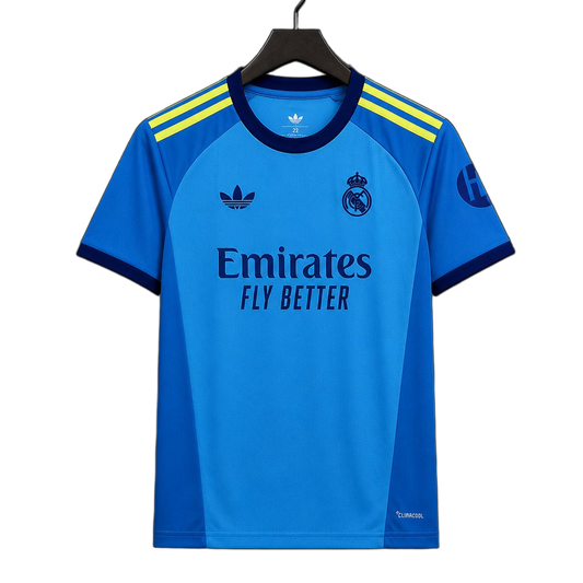 Real Madrid 2026/27 Away Goalkeeper Jersey – Blue