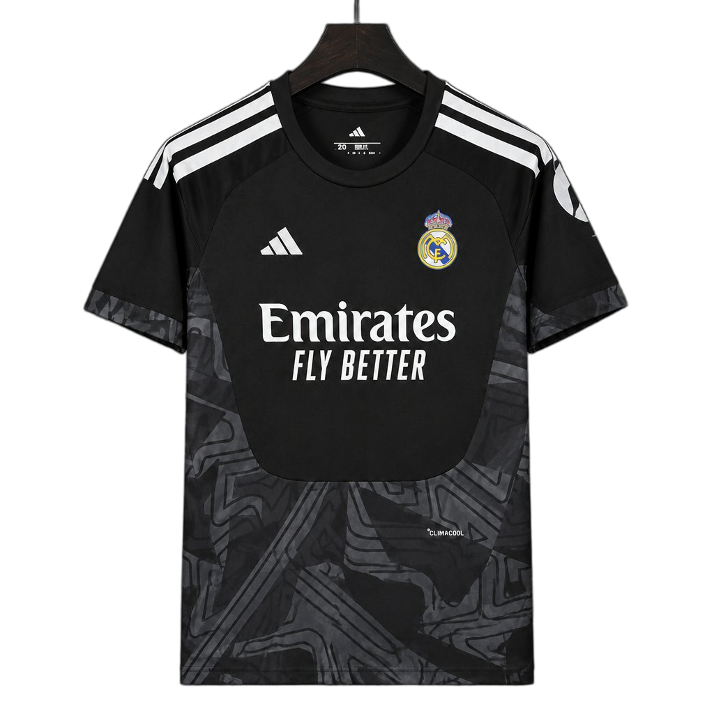Real Madrid 2026/27 Goalkeeper Jersey – Black