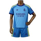 Real Madrid 2026/27 Goalkeeper Kids Kit – Blue