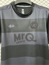 Queens Park Rangers 2026/27 Third Jersey – Black/Grey – Dark Stripes