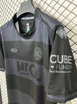 Queens Park Rangers 2026/27 Third Jersey – Black/Grey – Dark Stripes