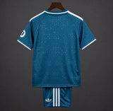 Real Madrid 2026/27 Away Kids Kit – Teal