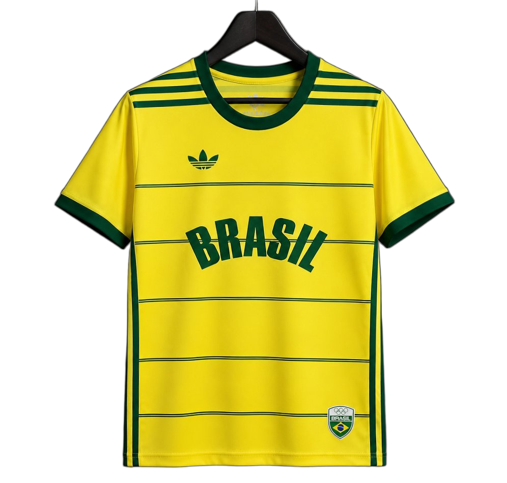 Brazil 2026 Jersey – Yellow – Originals Cob