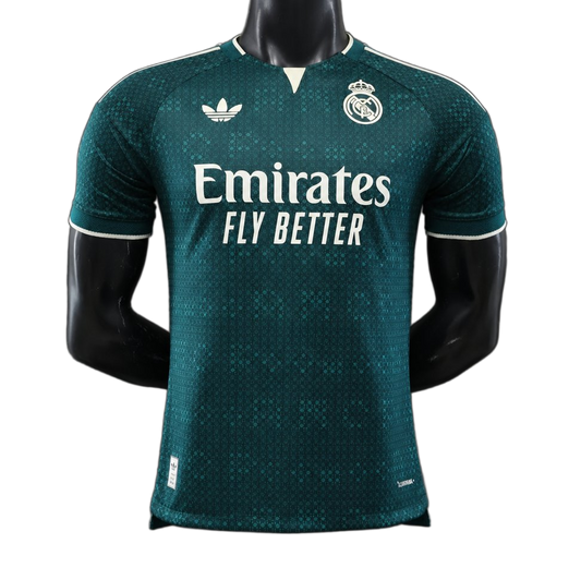 Real Madrid 2026/27 Away Jersey – Player Version – Teal