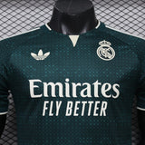 Real Madrid 2026/27 Camiseta visitante – Versión jugador – Verde azulado