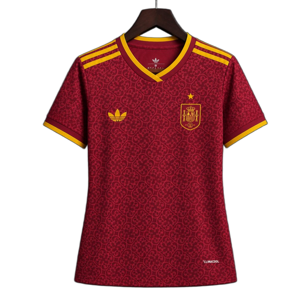 Spain 2026 Away Jersey – Women's – Special Edition – Red