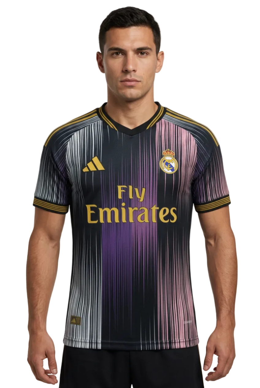 Real Madrid 2026/27 Jersey – Player Version – Special Edition – Black/Purple